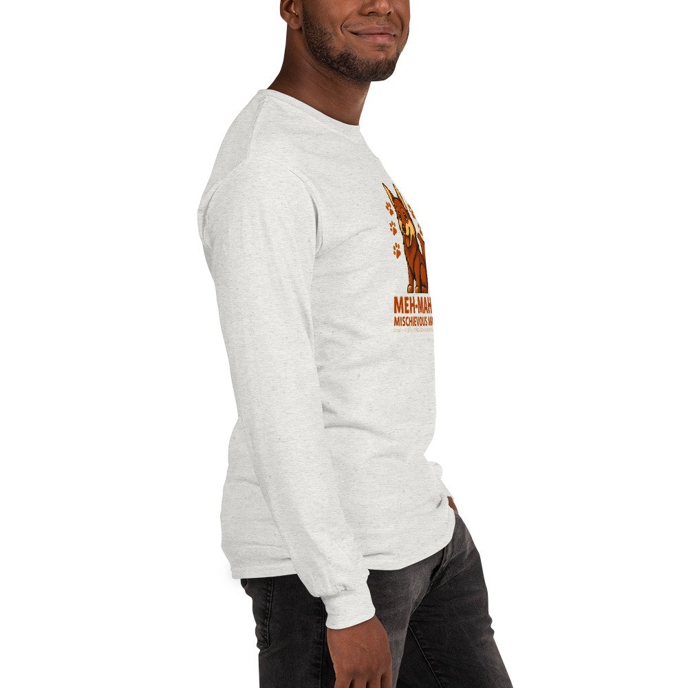 Meh-Mah Logo Men's Long Sleeve Shirt - Image 82