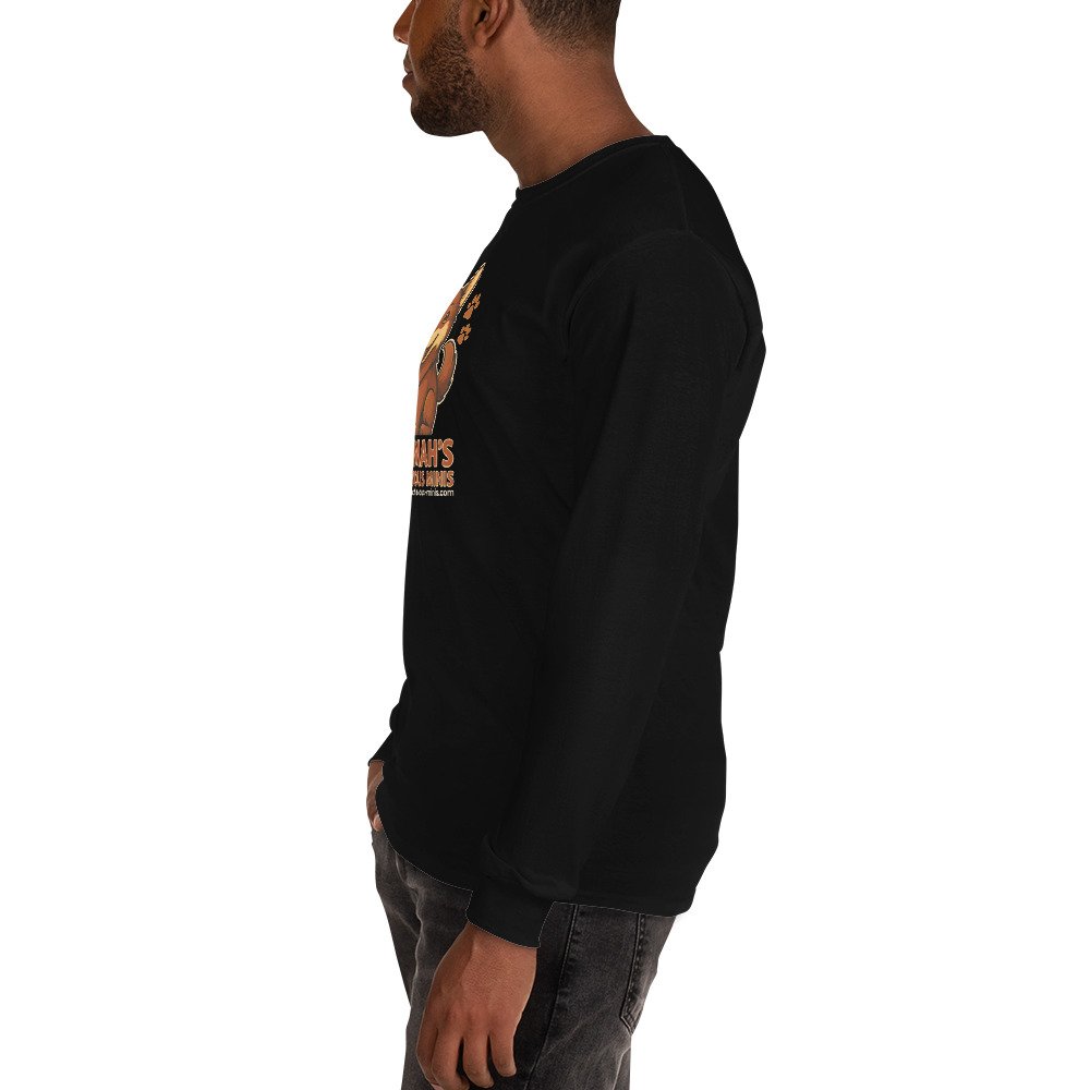 Meh-Mah Logo Men's Long Sleeve Shirt - Image 3