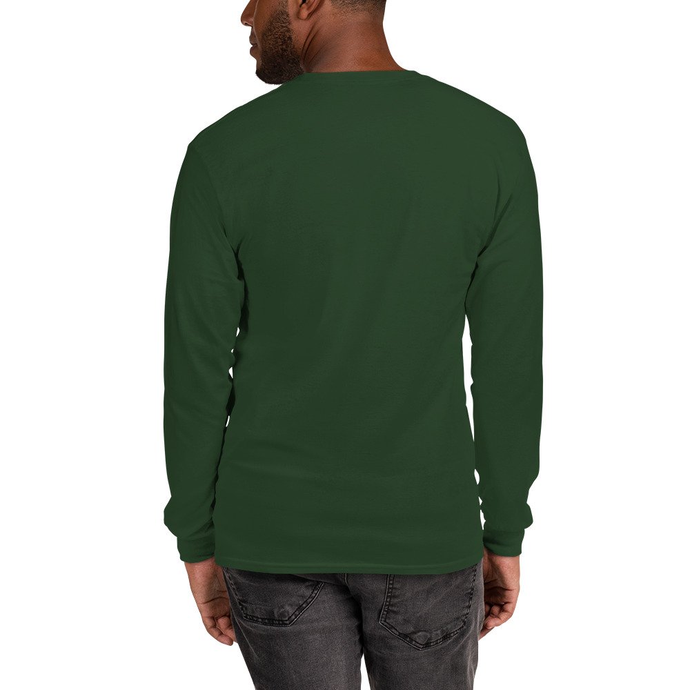 Meh-Mah Logo Men's Long Sleeve Shirt - Image 20
