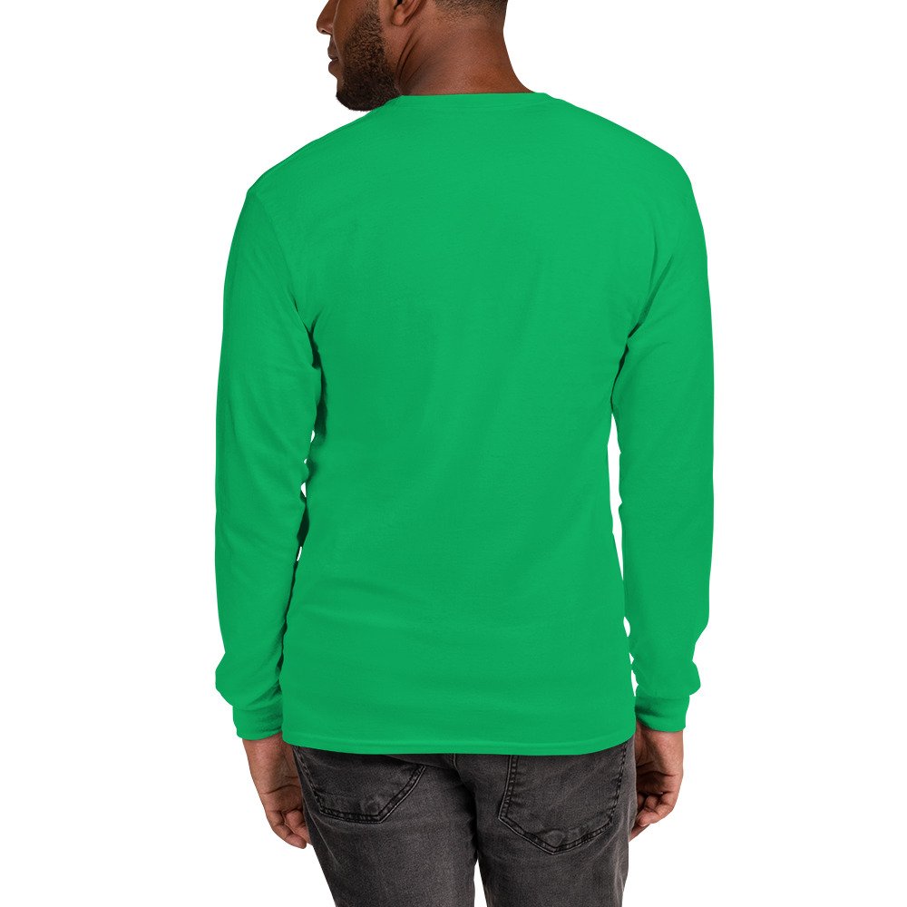 Meh-Mah Logo Men's Long Sleeve Shirt - Image 50