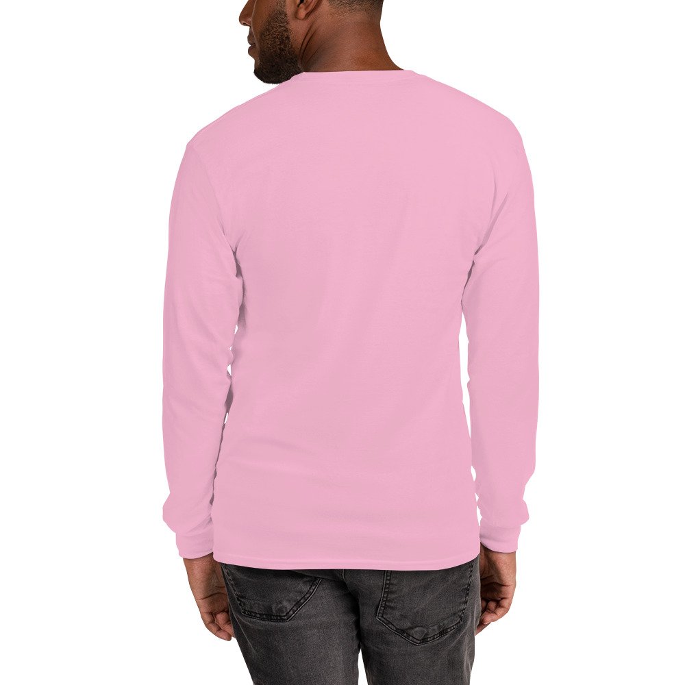 Meh-Mah Logo Men's Long Sleeve Shirt - Image 74
