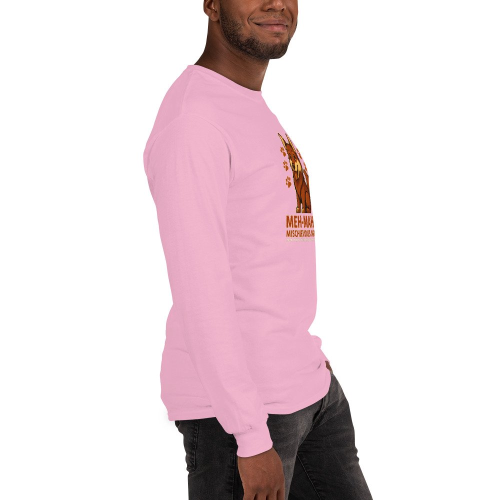 Meh-Mah Logo Men's Long Sleeve Shirt - Image 77