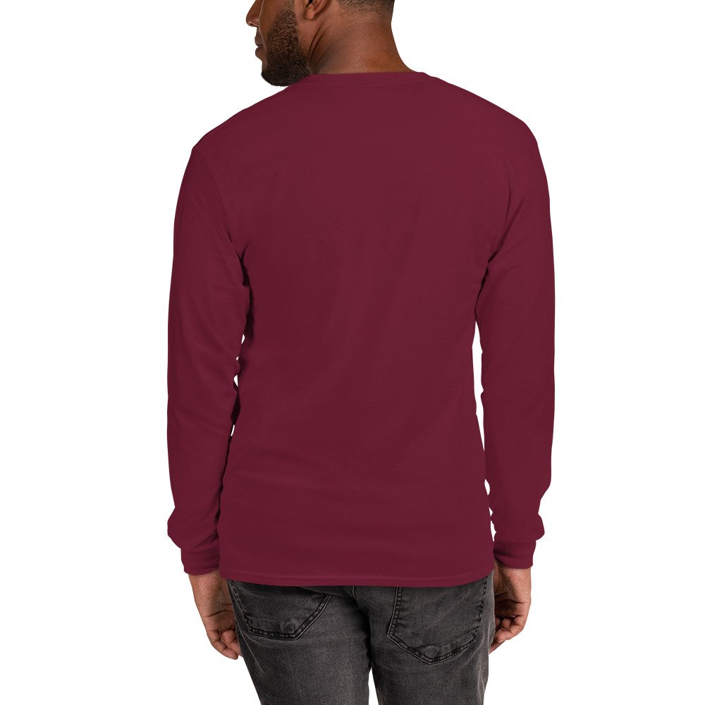 Meh-Mah Logo Men's Long Sleeve Shirt - Image 14