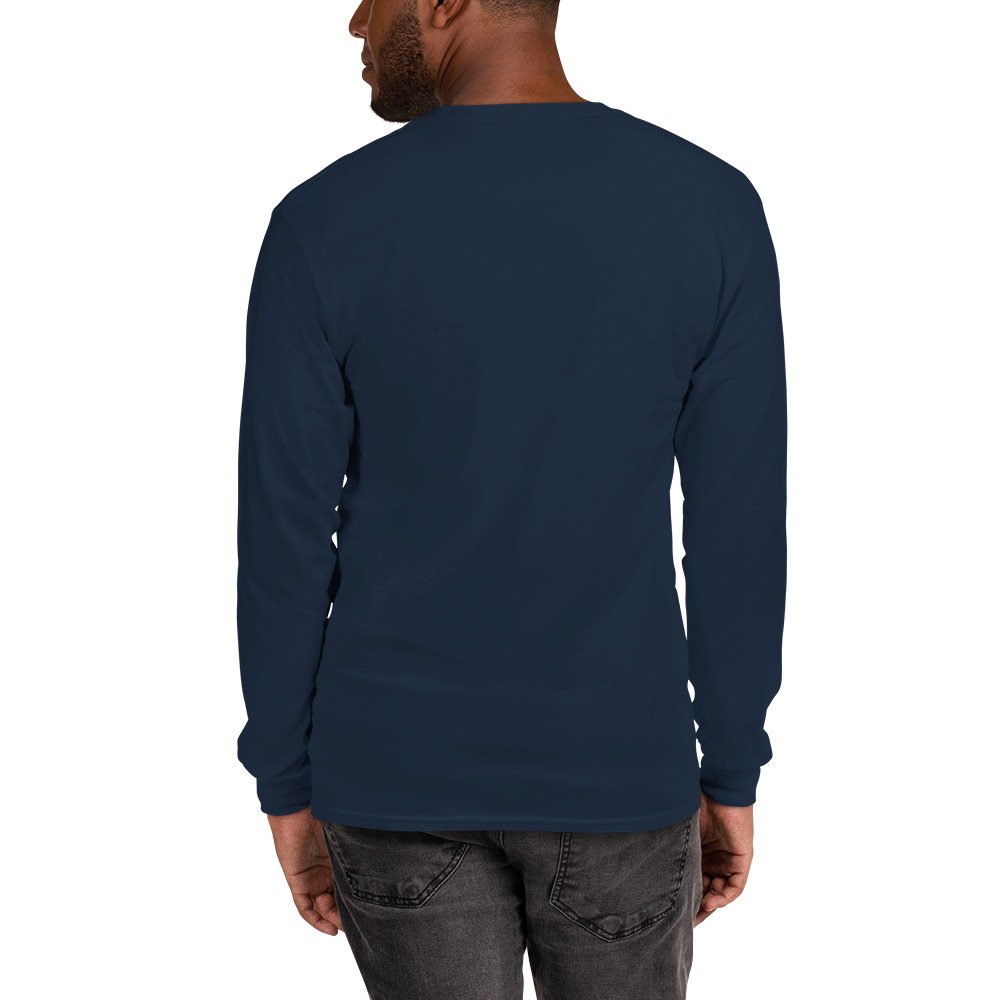 Meh-Mah Logo Men's Long Sleeve Shirt - Image 8