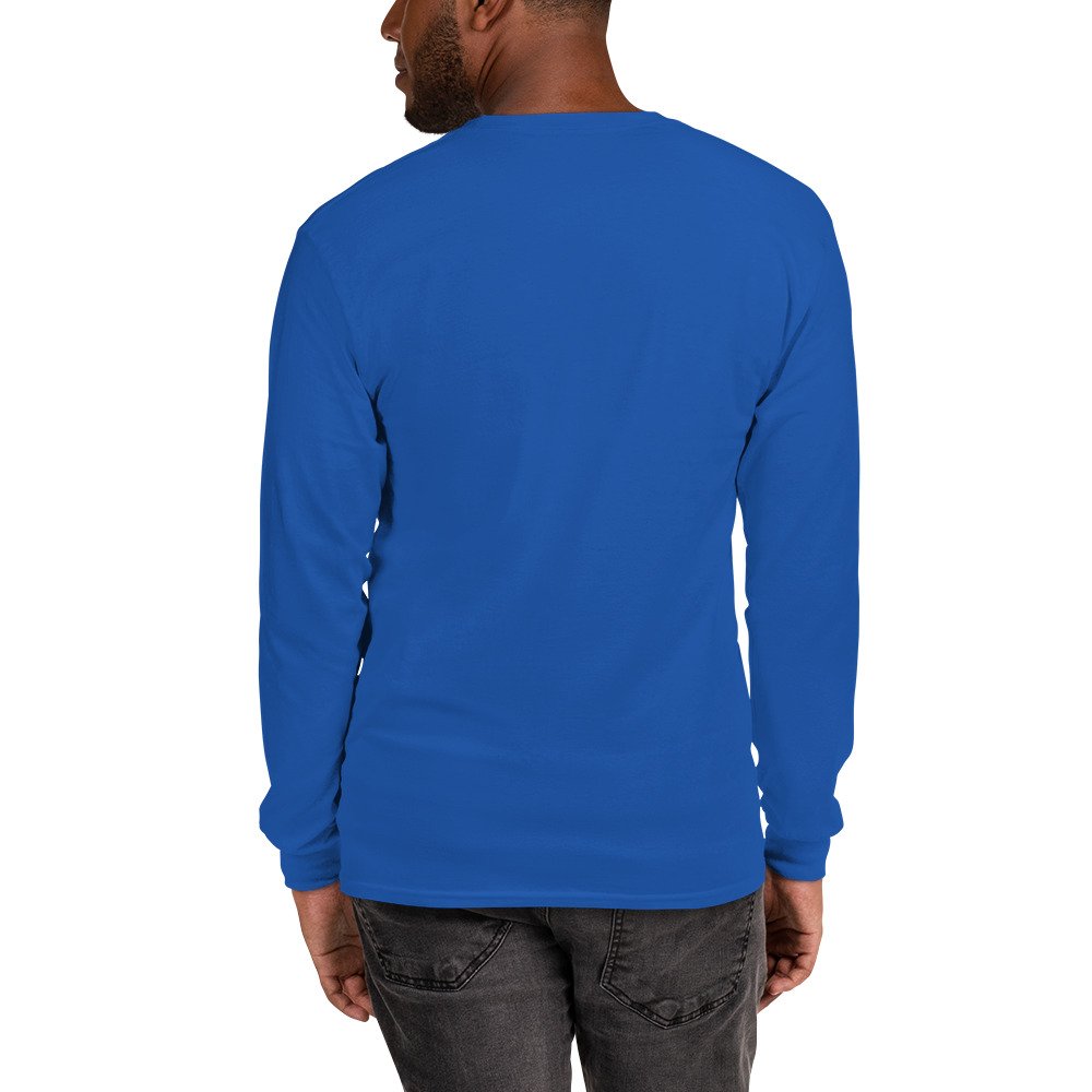 Meh-Mah Logo Men's Long Sleeve Shirt - Image 32