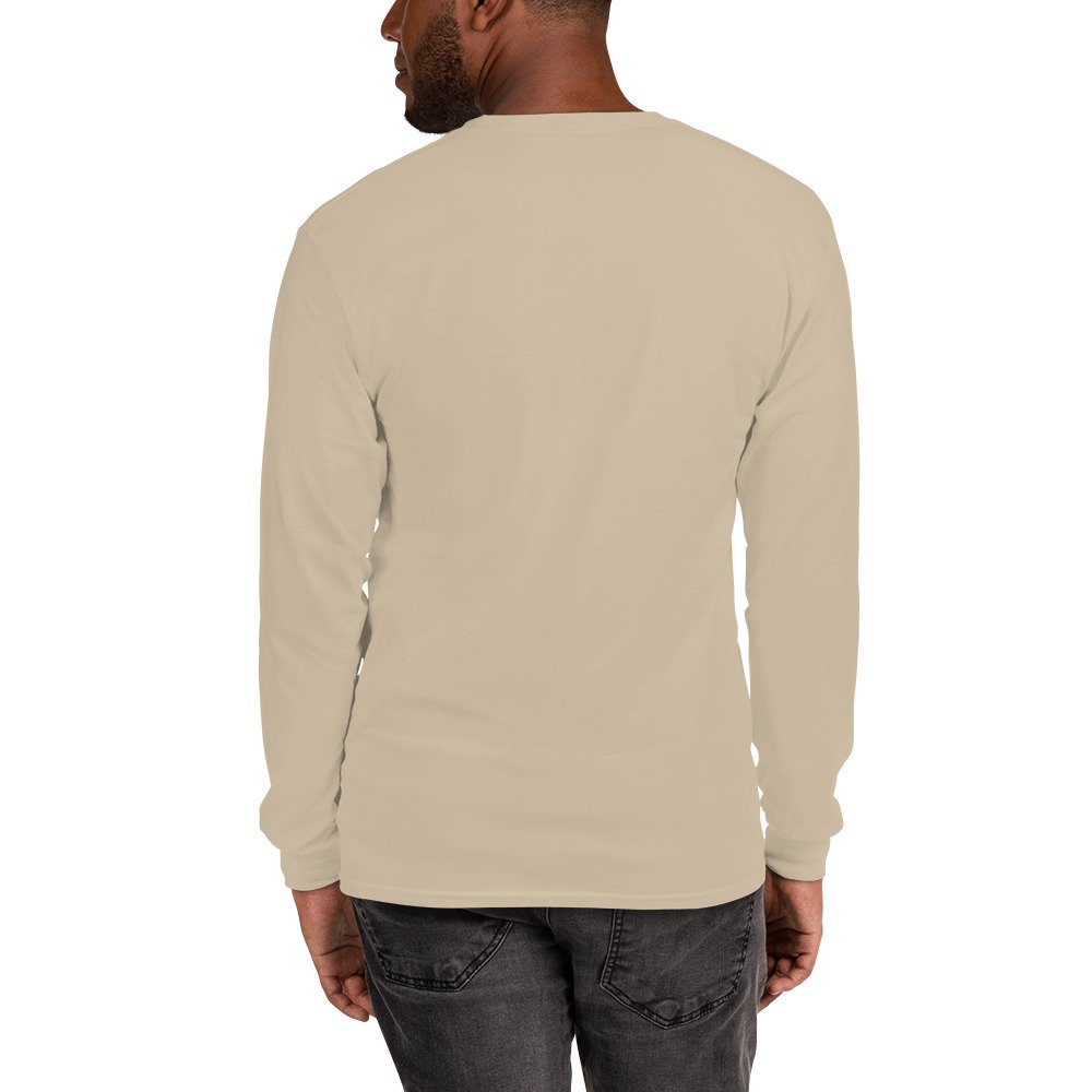 Meh-Mah Logo Men's Long Sleeve Shirt - Image 68