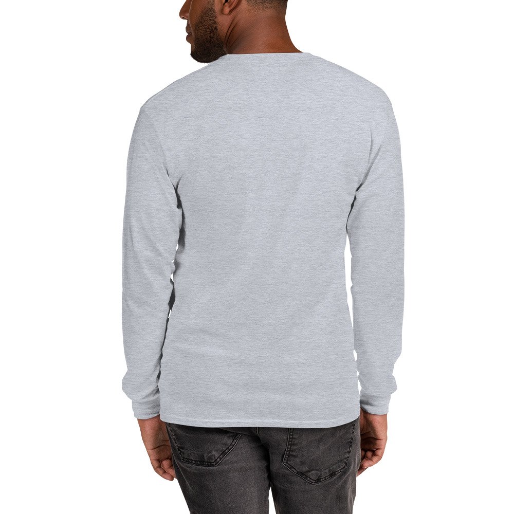 Meh-Mah Logo Men's Long Sleeve Shirt - Image 56