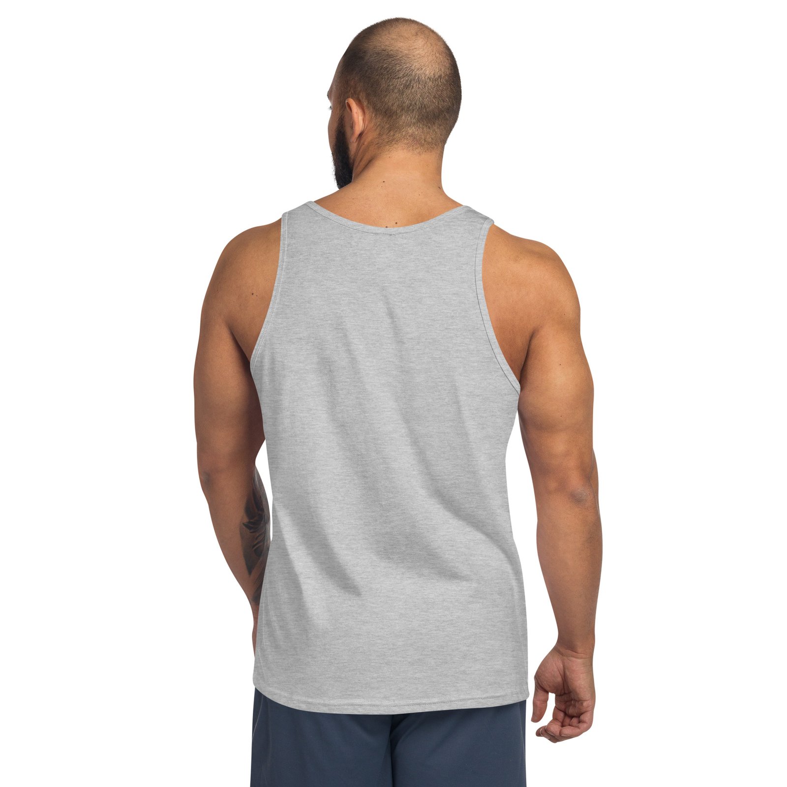 Meh-Mah Logo Men's Tank Top - Image 10
