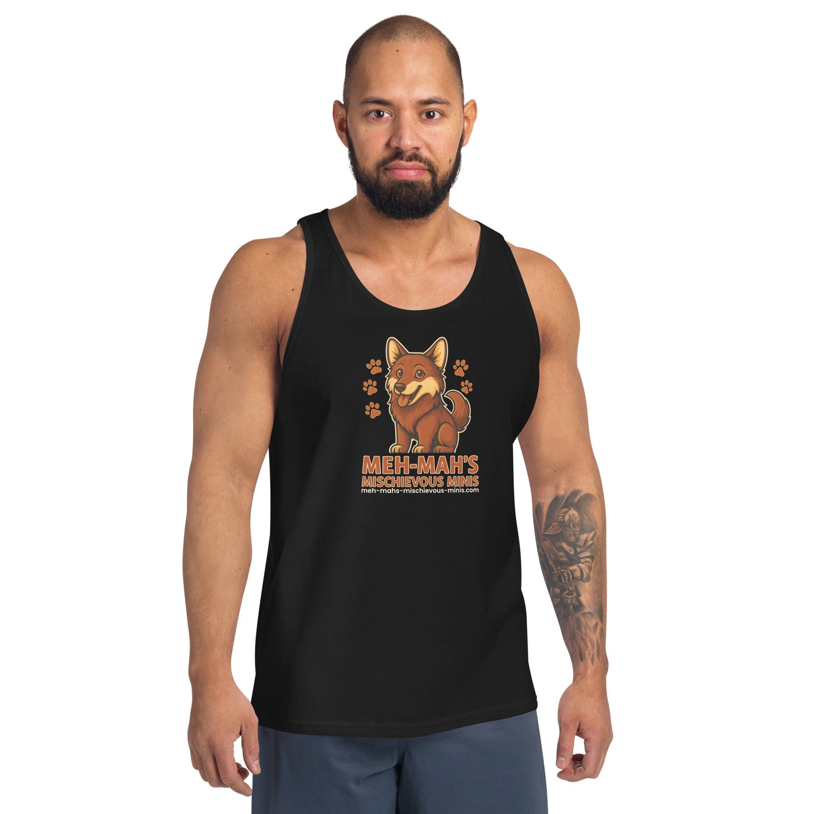 Meh-Mah Logo Men's Tank Top