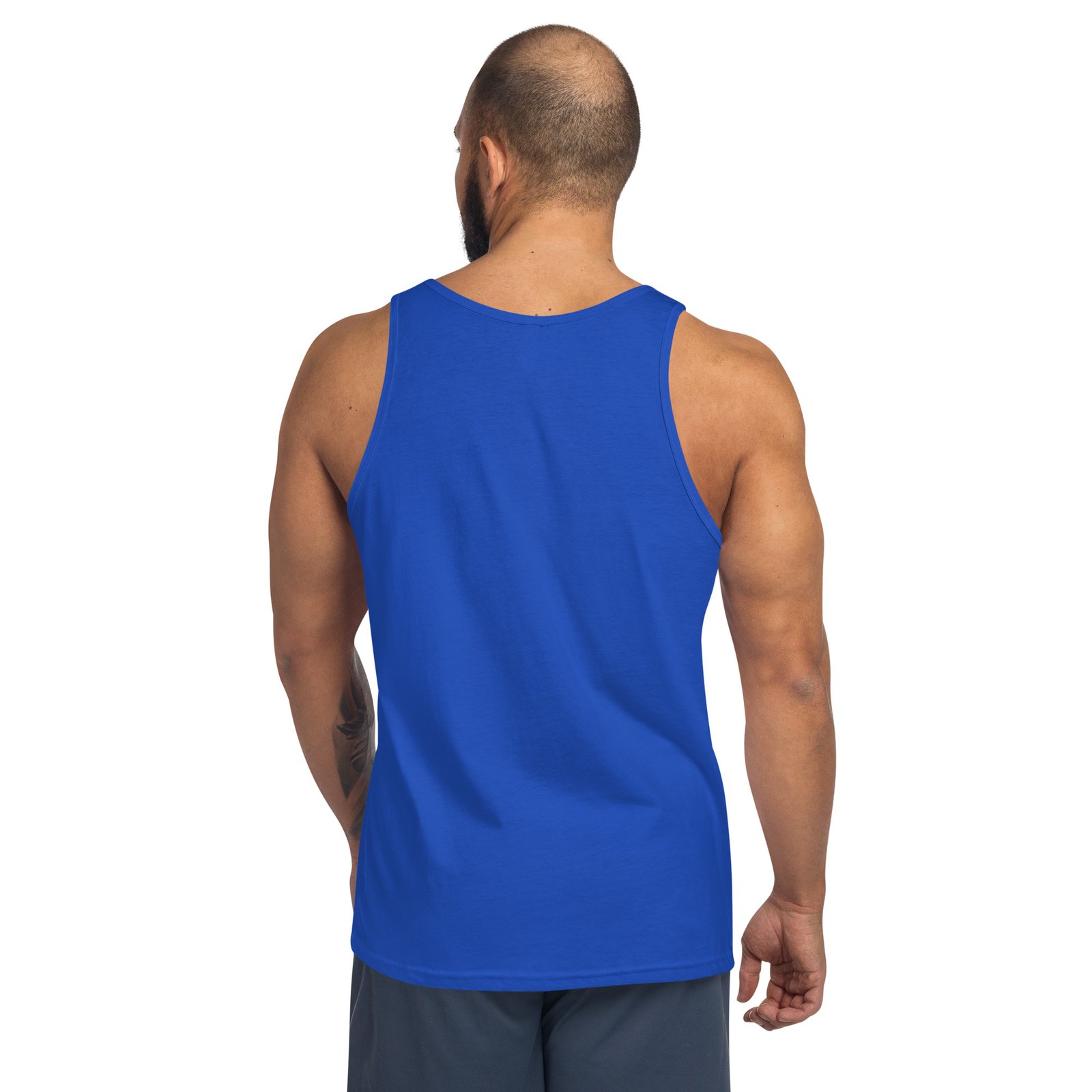 Meh-Mah Logo Men's Tank Top - Image 8