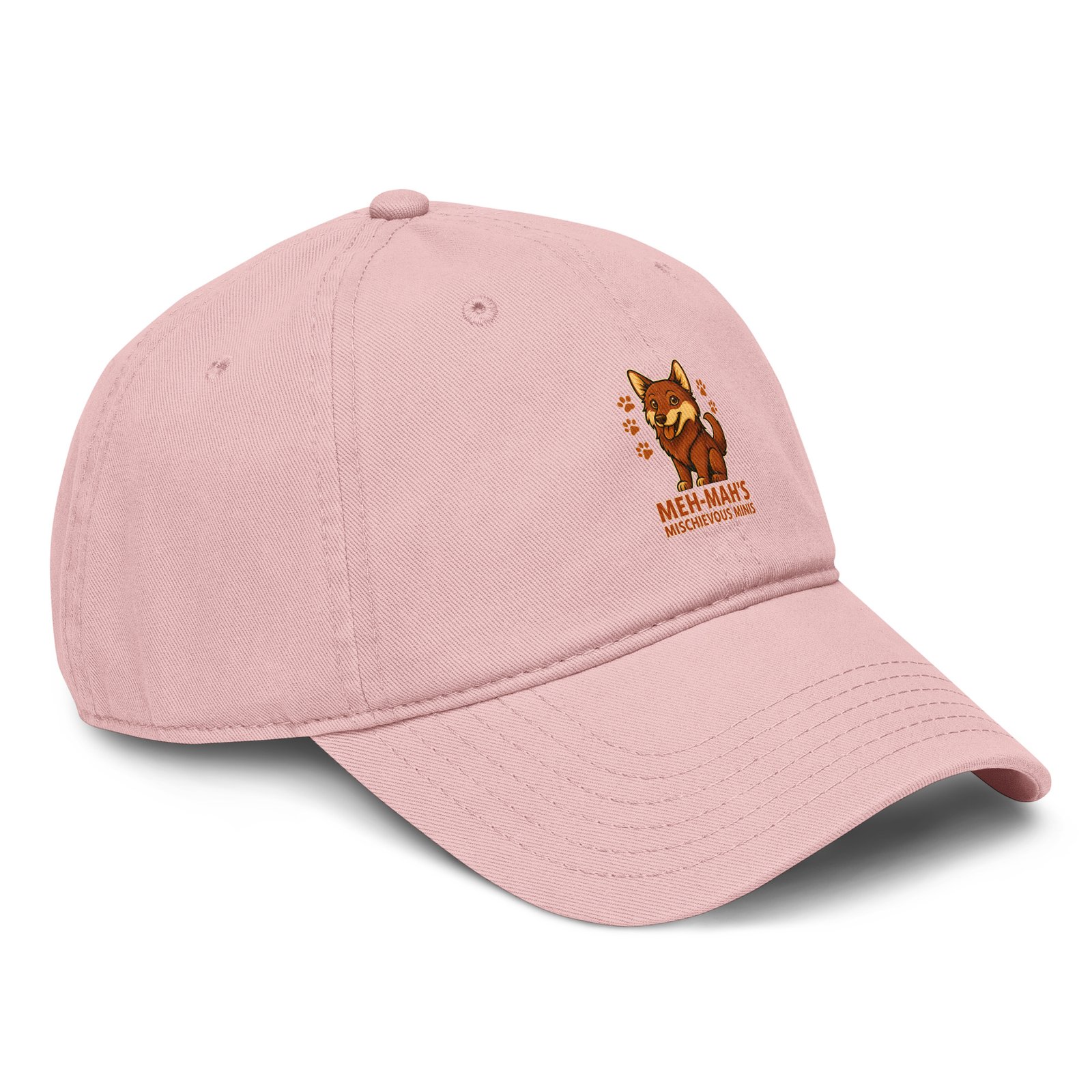 Meh-Mah Logo Garment Washed Baseball Cap - Image 16