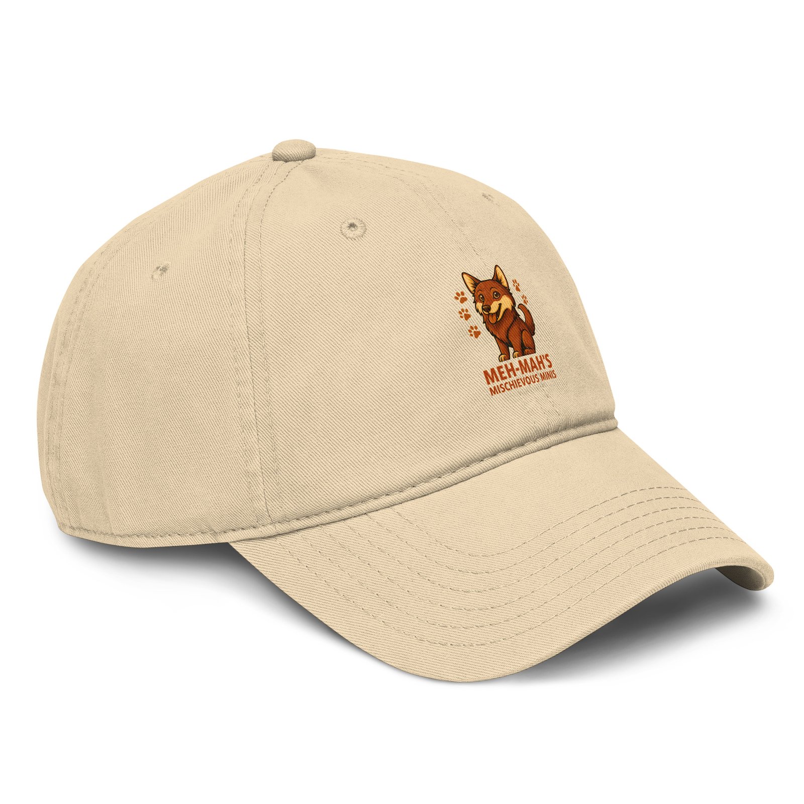 Meh-Mah Logo Garment Washed Baseball Cap - Image 28