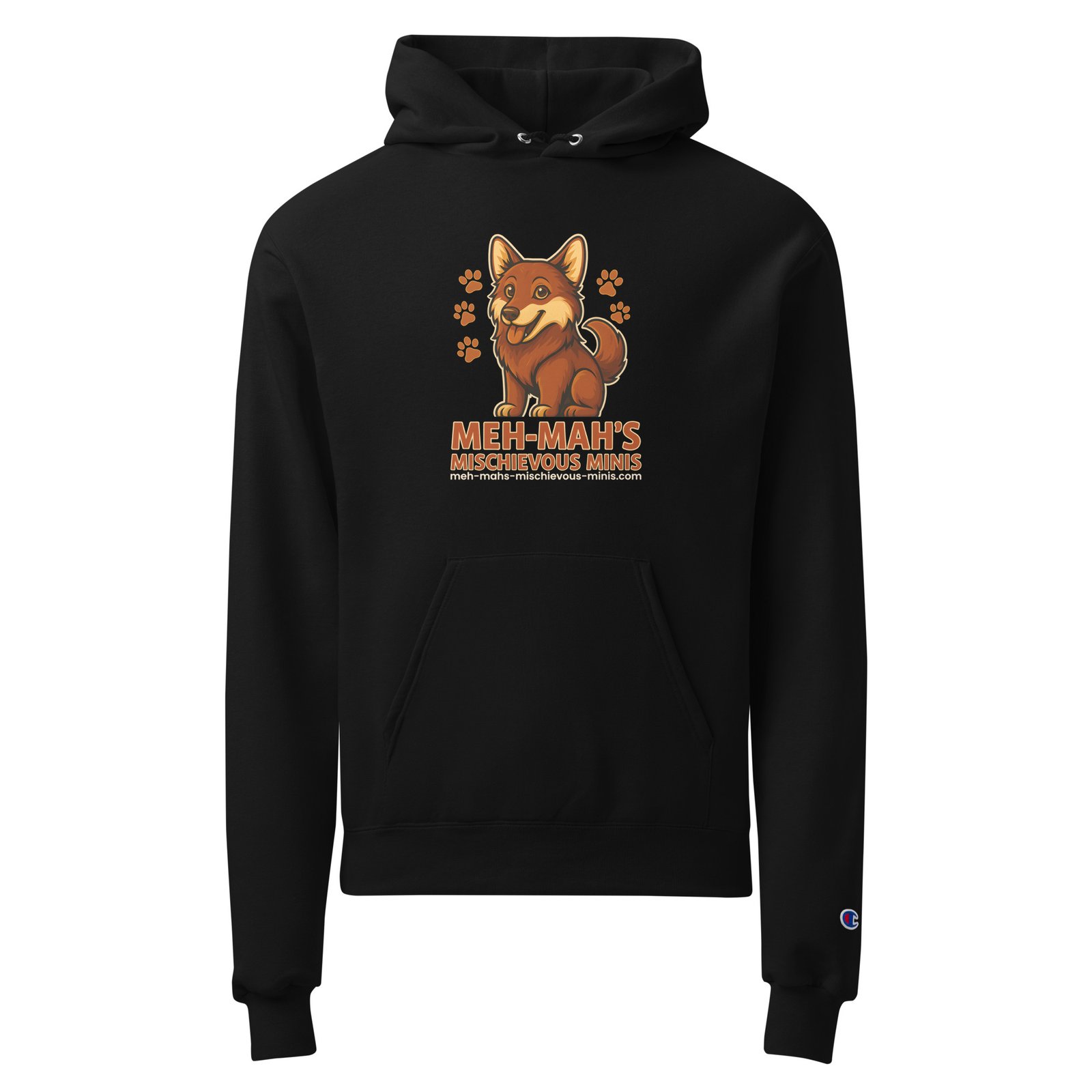 Meh-Mah Logo Unisex Champion Hoodie