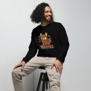 Meh-Mah Logo Unisex Organic Sweatshirt