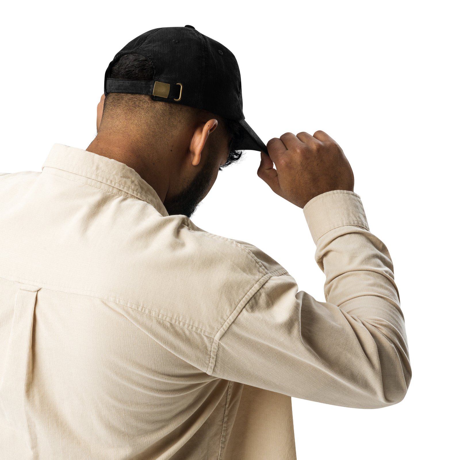 Meh-Mah Signature Logo Vintage Corduroy Cap - Image 2