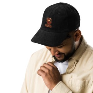 Meh-Mah Signature Logo Vintage Corduroy Cap