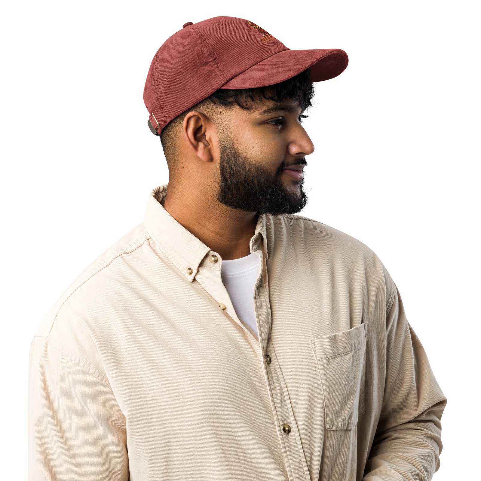 Meh-Mah Signature Logo Vintage Corduroy Cap - Image 12