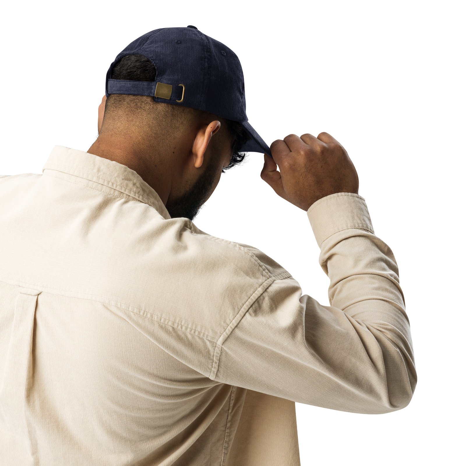 Meh-Mah Signature Logo Vintage Corduroy Cap - Image 4