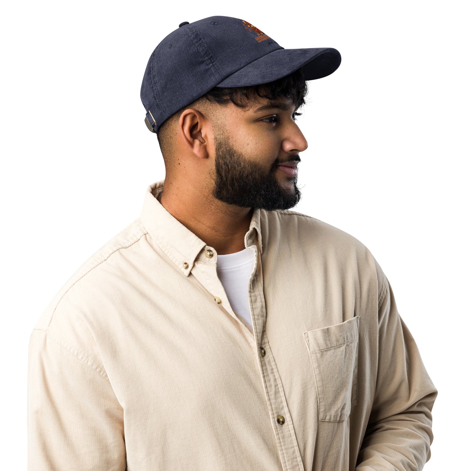 Meh-Mah Signature Logo Vintage Corduroy Cap - Image 6