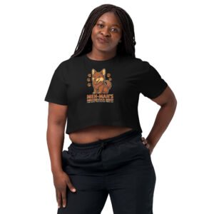 Meh-Mah Logo Signature Women’s Crop Top