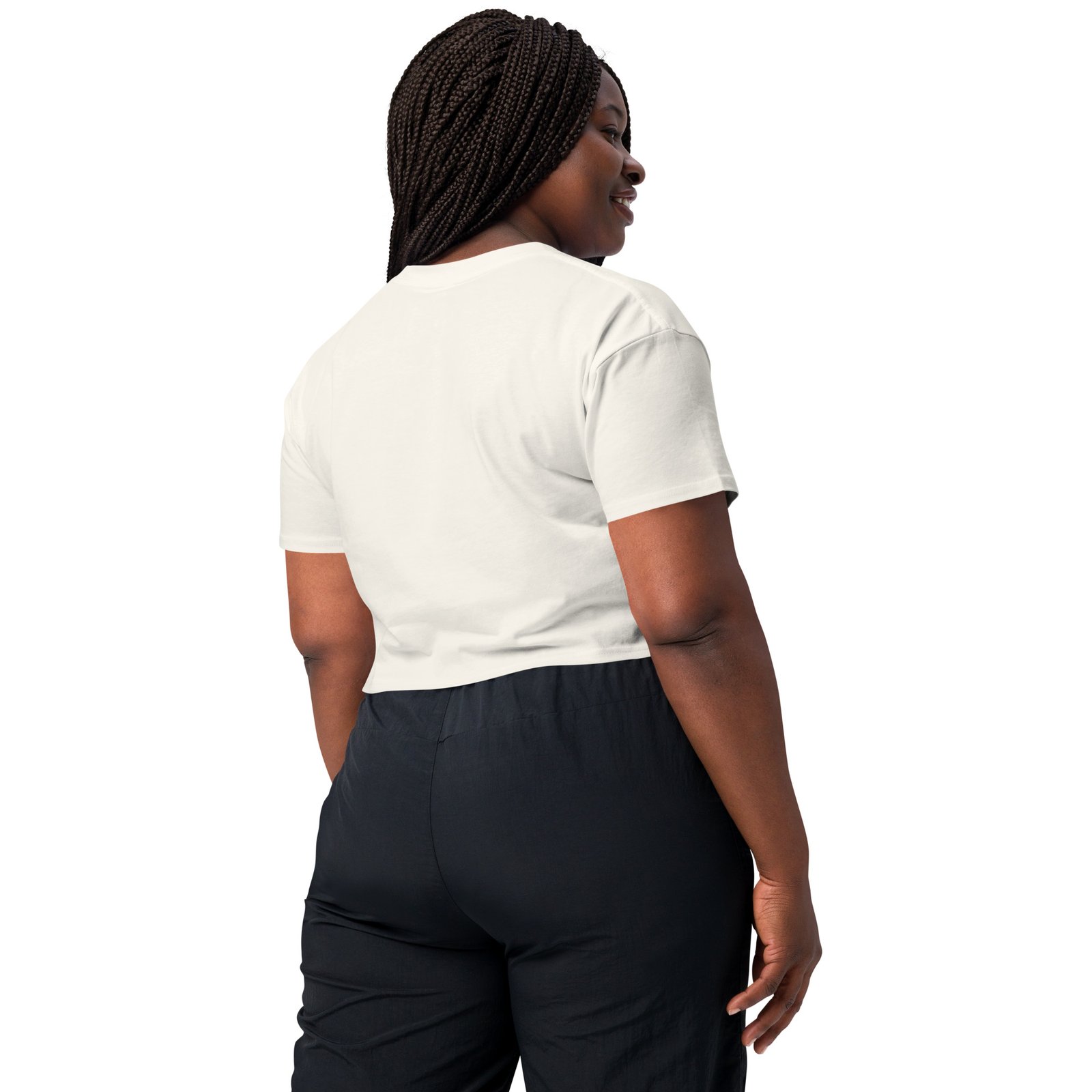 Meh-Mah Logo Signature Women's Crop Top - Image 45