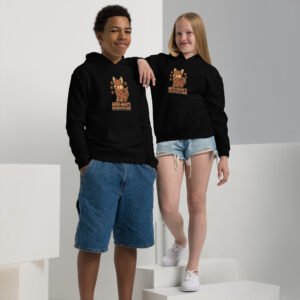 Meh-Mah Logo Youth Heavy Blend Hoodie