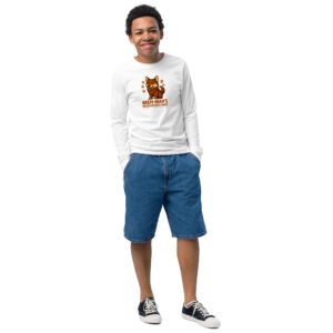 Meh-Mah Logo Youth Long Sleeve Tee